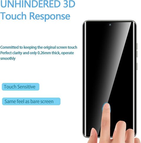 Anoowkoa 3 Pack Designed for Motorola Moto Edge 2025 3D screen protector Tempered Glass Flim.9H Hardness.Super Abrasion Resistance,Anti-Fingerprint.Anti-Scratch,Bubble-free,Easy Installation in Kuwait