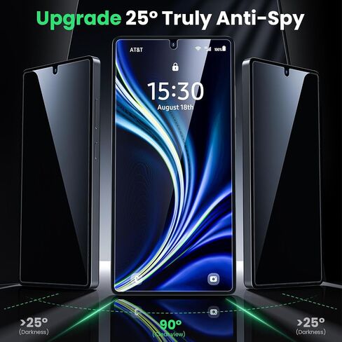 WSKEN for Samsung Galaxy S26 Ultra Privacy Screen Protector - 25 Degree in Kuwait