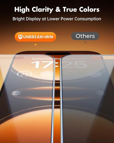 UNBREAKcable Privacy Screen Protector for iPhone 16 Pro Max 6.9", 3 Pack in Kuwait