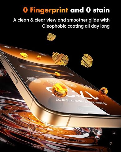 UNBREAKcable Privacy Screen Protector for iPhone 16 Pro Max 6.9", 3 Pack in Kuwait