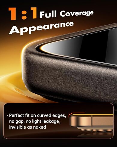 UNBREAKcable Privacy Screen Protector for iPhone 16 Pro Max 6.9", 3 Pack in Kuwait