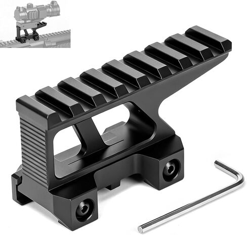 Picatinny Riser Mount 8 Slots High Profile Red Dot Optic Scope 1.73" in Kuwait