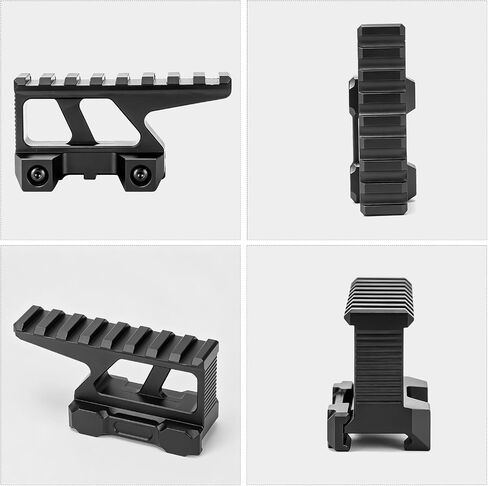 Picatinny Riser Mount 8 Slots High Profile Red Dot Optic Scope 1.73" in Kuwait
