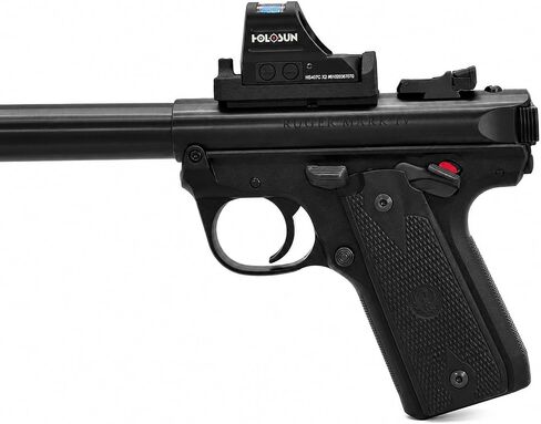 Optic Plate Adapter for Ruger Mark I, II, III, & IV - RMR Red Dot Mount - Nylon Polymer - Made in USA in Kuwait