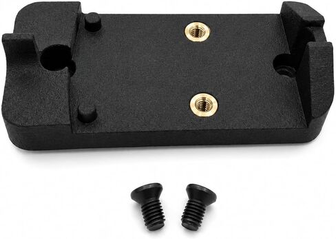 Optic Plate Adapter for Ruger Mark I, II, III, & IV - RMR Red Dot Mount - Nylon Polymer - Made in USA in Kuwait