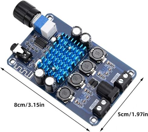 DC12-24V Digital Power Amplifier Board 2x50W DIY Speaker Power Amplifier Board in Kuwait