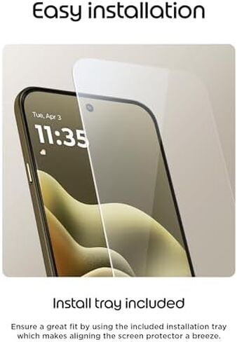 Motorola Edge (2026) Rugged Protective Case (Black) + 9H Tempered Glass Screen Protector in Kuwait