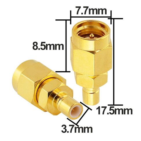 Sirius Radio Antenna Extension Cable RG174 SMB Male to SMB Female for Satellite Car Radio Radio Stereo Sirius Tuners (2pcs Adapter & 6M) in Kuwait