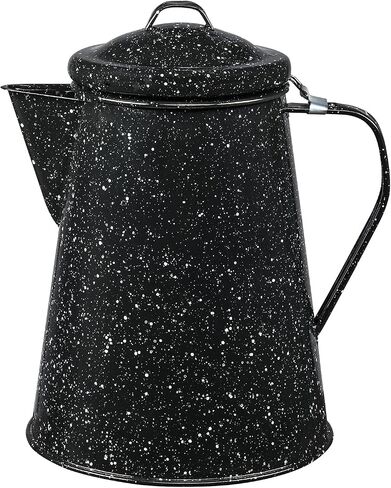 Granite Ware Coffee Boiler, 3 Qt - Speckled Black in Kuwait
