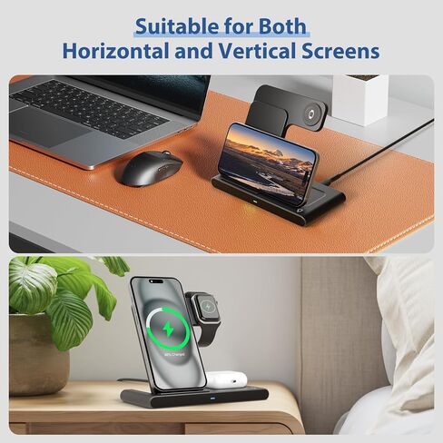Wireless Charger Fast Charging Station 3 in 1 Charger Stand NightStand in Kuwait