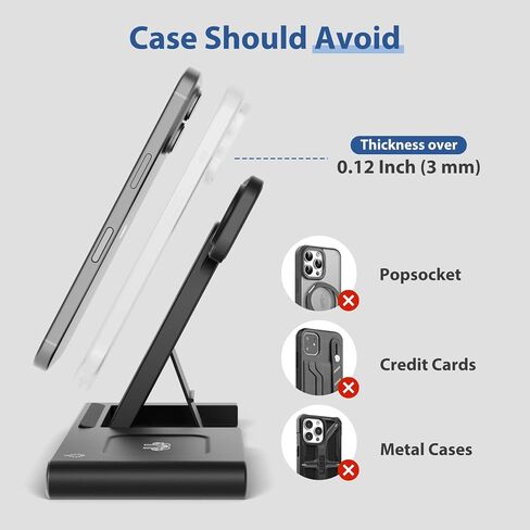 Wireless Charger Fast Charging Station 3 in 1 Charger Stand NightStand in Kuwait