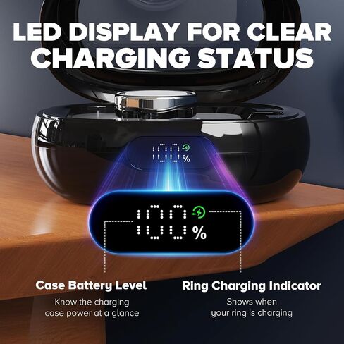 Oura Ring Gen 5/4/3 Charging Case, 2000mAh, LED Display in Kuwait