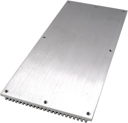 220x100x8mm Big Radiator Aluminum Cooling Plate for LED Light Heat Sink High Thermal Conductivity in Saudi Arabia