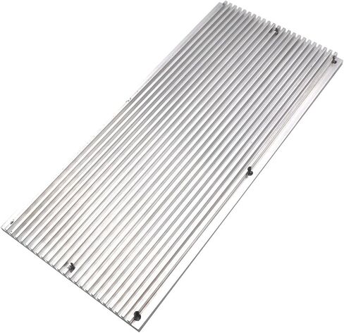 220x100x8mm Big Radiator Aluminum Cooling Plate for LED Light Heat Sink High Thermal Conductivity in Saudi Arabia