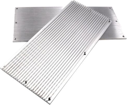 220x100x8mm Big Radiator Aluminum Cooling Plate for LED Light Heat Sink High Thermal Conductivity in Saudi Arabia