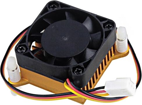 5pcs Aluminum Cooling Radiator for Computer 12v Fan 37x37x25MM in Kuwait