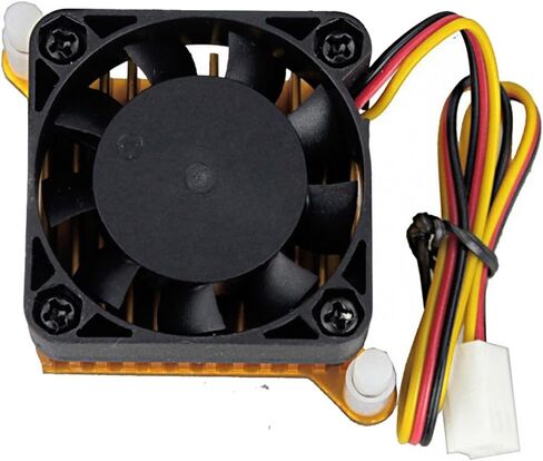 5pcs Aluminum Cooling Radiator for Computer 12v Fan 37x37x25MM in Kuwait