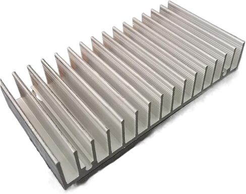 2 PCS High Power LED IC Chip Cooler Thermal Aluminum Heat Sink COB Lamp 100 * 18*L50MM in Kuwait