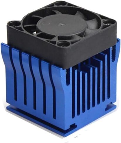 1pcs DIY Aluminum North Bridge Radiator Blue with 4cm 40mm 4010 4020 Fan for PC Computer Case Cooling in Kuwait