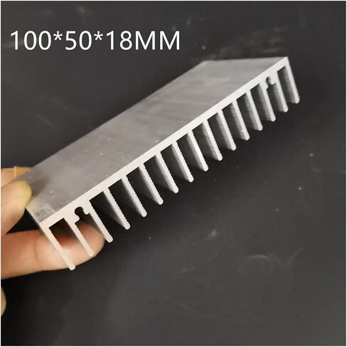 2 PCS High Power LED IC Chip Cooler Thermal Aluminum Heat Sink COB Lamp 100 * 18*L50MM in Kuwait