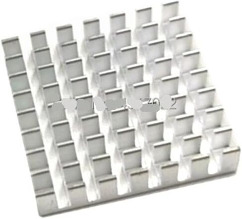 10pcs Radiator 28*28*6MM Silver 28*28*6 Slotted Fin Aluminum Cooler 28x28x6 in Kuwait