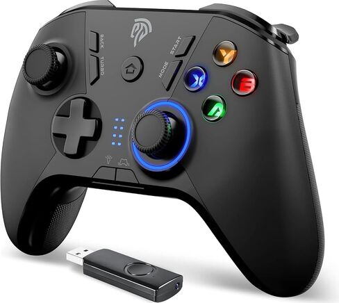 EasySMX 2.4G Wireless Controller for PC,Steam Deck,PS3,Android TV,Black. in Kuwait