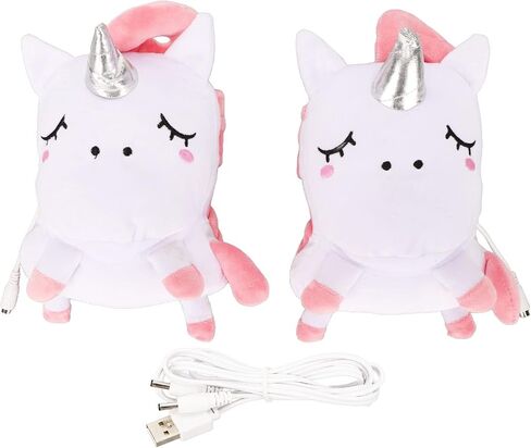 Cartoon USB Heaters for Cute Animal Lovers | Quick Heating Fingerless Heaters for Computer | Perfect Gift for Friends and Family | Material in Kuwait