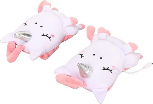 Cartoon USB Heaters for Cute Animal Lovers | Quick Heating Fingerless Heaters for Computer | Perfect Gift for Friends and Family | Material in Kuwait