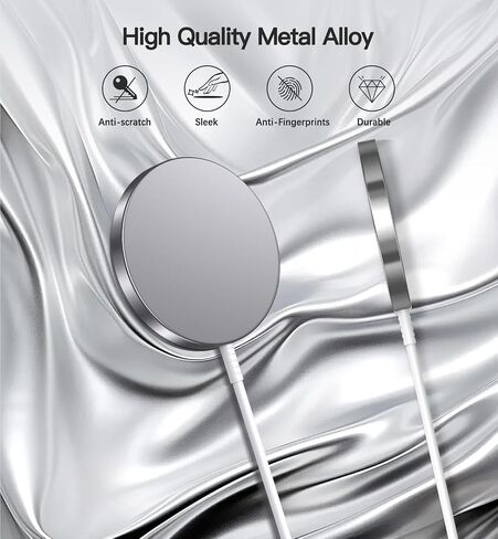Magnetic Wireless Charger, 2-Pack 15W Fast Mag-Safe Stand for iPhone 17-12 in Kuwait