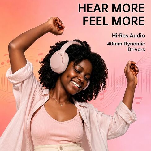 Active Noise Cancelling Headphones, 65H ANC Playtime Wireless Bluetooth in Kuwait