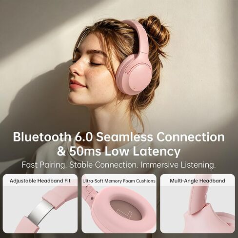 Active Noise Cancelling Headphones, 65H ANC Playtime Wireless Bluetooth in Kuwait