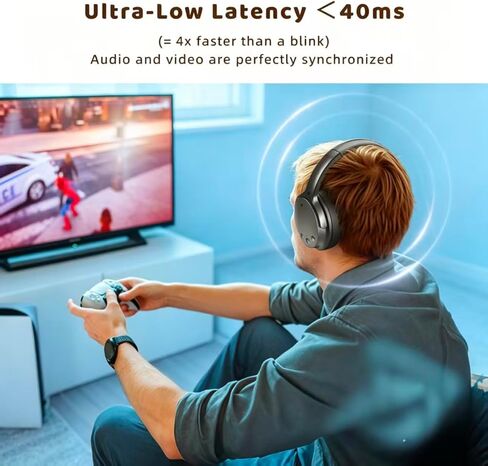 Holdsound Wireless Headphones for TV with USB Extension Cable Transmitter in Kuwait