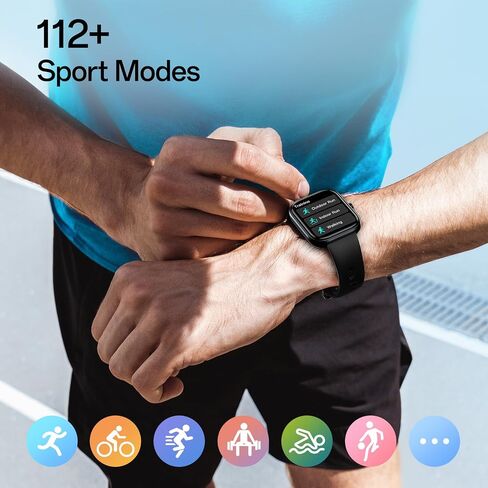 MFVLP Smart Watch for Men Women, 1.83" HD Touchscreen Fitness Watch in Kuwait