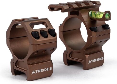 ATREIDES Omnigrit 30mm Scope Rings, Scope Rings with Horizontal Calibration and Top Extension Track for 20mm Rails in Kuwait