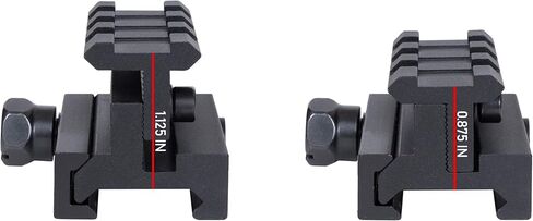 Monstrum Lockdown Series Adjustable Height Picatinny Riser Mount | 1.75 inch in Kuwait