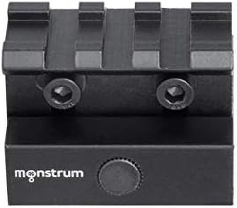 Monstrum Lockdown Series Adjustable Height Picatinny Riser Mount | 1.75 inch in Kuwait
