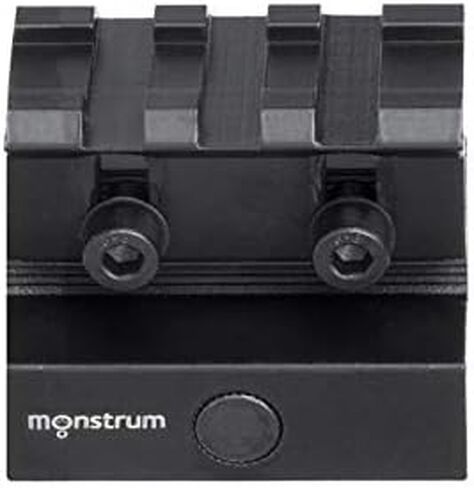 Monstrum Lockdown Series Adjustable Height Picatinny Riser Mount | 1.75 inch in Kuwait