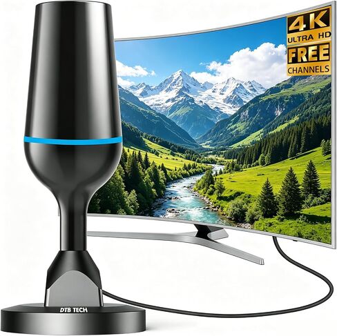 Digital Indoor TV Antenna for Smart TV for Local Channels 4K HD in Kuwait