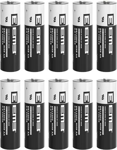 EEMB ER14505 3.6V AA Lithium Battery 2700mAh 4Packs Non-Rechargeable in Kuwait