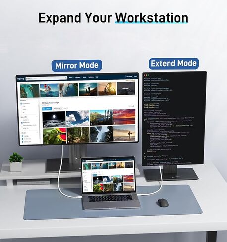 Apple USB-C to HDMI Cable 8K@60Hz with 100W PD Fast Charging Port for iPhone 15 16 17 to TV, MFi Certified Nylon Braided High-Speed Type-C to HDMI 2.2 Cord for MacBook, iPad Pro, iMac, Galaxy S25/S24 in Kuwait