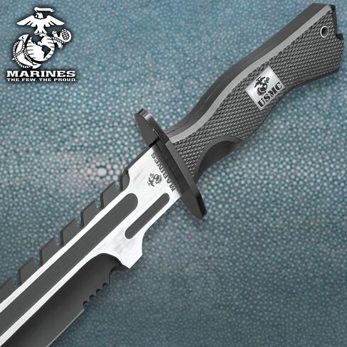 United Cutlery USMC Operation Mako Knife | 10 3/4" Full-Tang Stainless Steel Blade in Kuwait