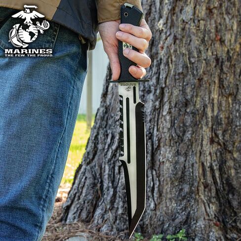 United Cutlery USMC Operation Mako Knife | 10 3/4" Full-Tang Stainless Steel Blade in Kuwait