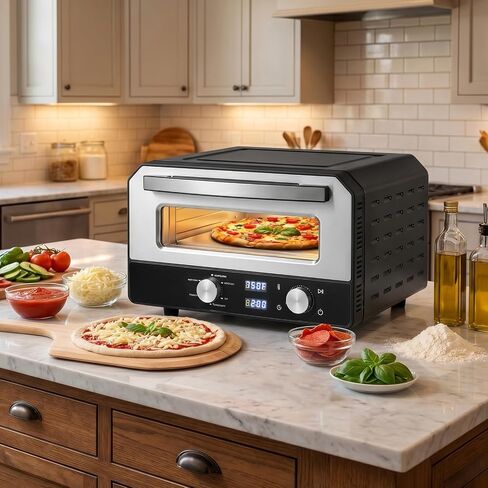 ARLIME Pizza Oven Indoor, 1700W Countertop Pizza Maker in Saudi Arabia