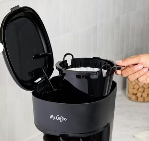 Mr. Coffee Programmable 4-Hour 12-Cup Automatic Drip Coffee Maker Digital Display Auto-Shutoff Black in Kuwait