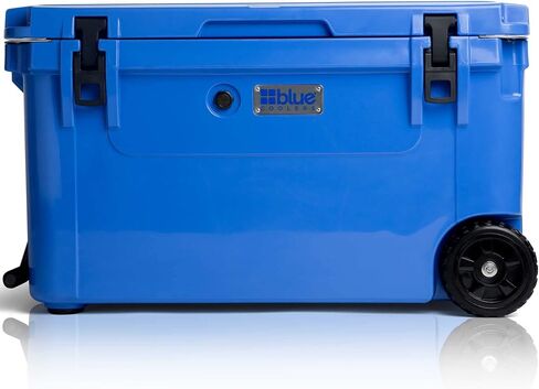 Blue Coolers Ark Series with Wheels 110 Quart, Roto-Molded Ice Cooler | Large Ice Chest Holds Ice up to 10 Days | in Kuwait