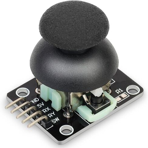 6 Pack Joystick Module Game Console Dual-Axis XY Joystick Module KY-023 Control Stick Sensor Board Compatible with PS2 Arduino Raspberry Pi in Saudi Arabia