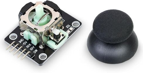 6 Pack Joystick Module Game Console Dual-Axis XY Joystick Module KY-023 Control Stick Sensor Board Compatible with PS2 Arduino Raspberry Pi in Saudi Arabia