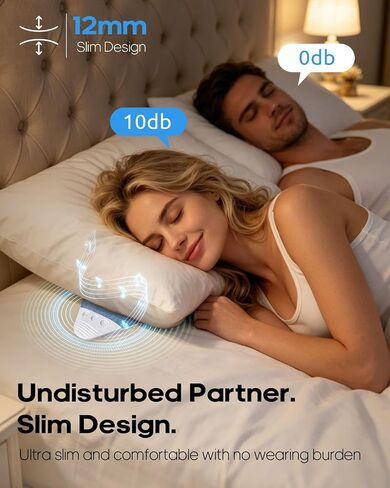 LENRUE Under Pillow Speaker for Sleeping, All New White Noise Bluetooth Pillow Speakers Under Pillow, Auto-Off Timer, Bluetooth 6.0, TF Slot, USB C Powered for Side Sleeper in Kuwait