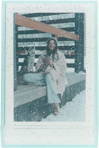 Photo Storage Box, 3 Inch Mini Photo Holder (Green Transparent in Kuwait