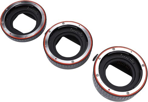 Diyeeni Macro Extension Tube Set 14mm 22mm 32mm with Electronic Contacts for EF S Camera Close Up Photography Extension Tubes Macro Adapter Rings in Kuwait